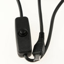 1m Micro USB Power Charge Charging Cable Wire with ON/OFF Switch for Raspberry