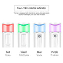 Nano Spray Facial Steamer USB Charging Mini Steam Face Humidifier (White)