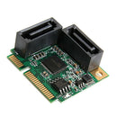 Mini PCIe PCI- To 2Ports SATA 3.0 6Gb/s