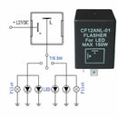 1Pcs Universal CF12ANL-01 Flasher 150W 2-Pin Car Motorcycle Flasher Rel BGD
