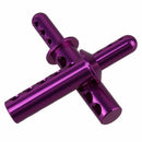 4pcs 108037(08007) Aluminum Alloy RC 1:10 Purple Body Post Mounts for HSP 9 W6L6