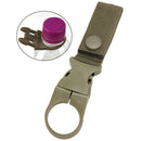 3 Pieces Molle Nylon Webbing Buckle Water Bottle Holder Belt Hook Clip Hanger