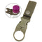 3 Pieces Molle Nylon Webbing Buckle Water Bottle Holder Belt Hook Clip Hanger