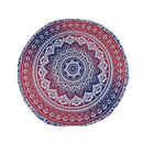 Round Beach Towel 150cm Print Polyester Bath Sand Beach Round Towel Yoga Ma R8H8