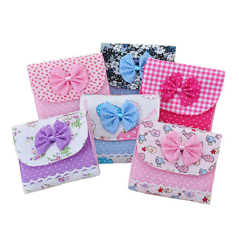 Women Girl Sanitary Napkin Towel Pads Small Bag Purse Holder Organizer AU72