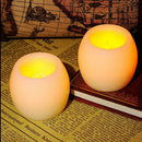 2pcs Novelty Place Longest Lasting Battery Operated Flickering Flameless LED