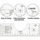 Acrylic T-Shirt Guide Ruler Vinyl Rulers Alignment Sewing Ruler Tool New