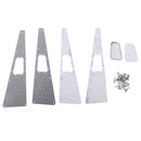 1/10 Metal Anti-skid Plate Intake Grille Front Hood Side Plate For RC -4