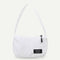 Casual Nylon Women Handbag Totes Female Zip Underarm Shoulder Bag (White)