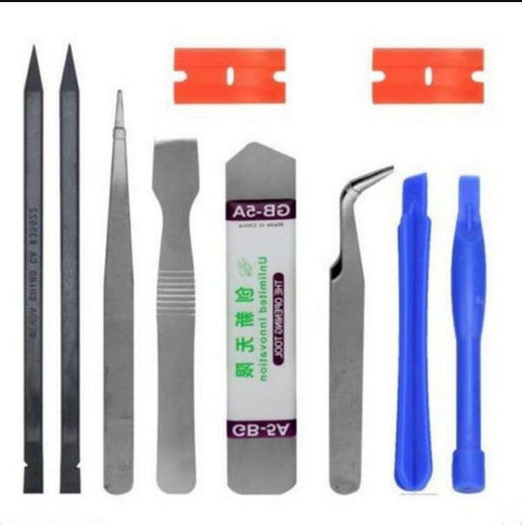 Mobile Phone 10 in 1 Repair Tools Kit Spudger Pry Opening Tool Screwdriver Set