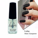 1PC DIY Nail Art Matte Transfiguration Nail Polish Top Coat Frosted SurfaceOil3C