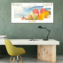 5pcs 5D DIY Full Drill Diamond Painting Beach Cross Stitch Mosaic Kit Decor