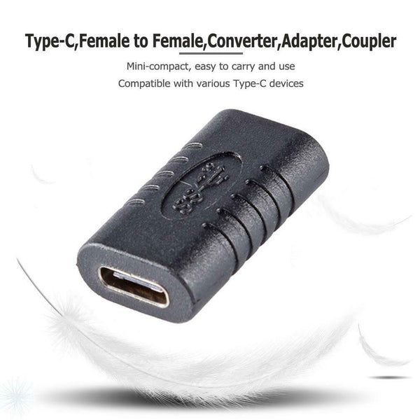 USB 3.1 Type-C Female to Female Coupler USB-C Converter Adapter Connector To #s