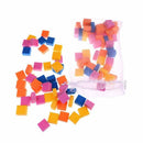 60~70pcs/bag colorful mini irregular nail buffers sanding  nail art tool M&O