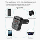 2Wireless Bluetooth CarFM Transmitter Support TF Card