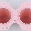 6 pcs kitchen silicone ice cube mold cup spoon with lid party supplies FT