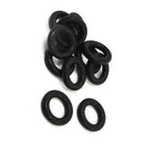 10 pieces black rubber O ring sealing ring replacement 19 * 4 * 11mm F4Y6