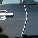 4 M U Style Car Interior Air Vent Grille Door Edge Chrome Moulding Trim Strip