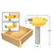 1/2'' Shank Straight Rail & Stile Router Bit Woodworking Chisel Cutter To MDB