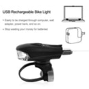 Bike Smart Sensor LED Light Front Lamp USB Charge Bicycle Cycling Headlamp