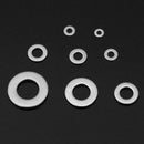 360pcs/box 8 Sizes Stainless Steel Flat Machine Washer Gaskets Assortment A