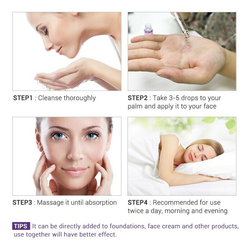 Lanbena Blueberry Hyaluronic Acid Serum Whitening Reduces Fine Lines Anti-A P9L9