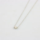 Fashion Jewelry Link Chain Mini Small Heart Pendant Necklace Choker for Girl
