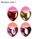 Mixdair 1Pcs Heart-Shaped Makeup Brush Portable Face Foundation Blusher Bru