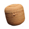 Rattan Weaving Chinese Handmade Tea Storage Box Basket Tea Cake Container