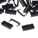 20x 2x10 2.54 Pitch IDC FC-20 Pin Female Wire Header Connector For Flat Cable JR