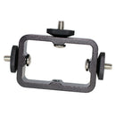 Three-Position Bracket Mobile Phone Holder Camera Clamps Easy to Use Black