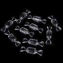 10x Transparent Clear Plastic Sweet Shaped Candy Boxes Case Storage Containerã€LJ