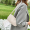 Casual Alligator PU Women Handbag Tote Chain Underarm Shoulder Bag (White)