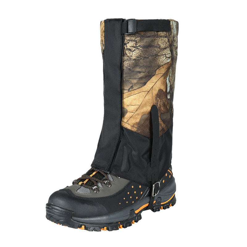 2x Leg Gaiters Leggings Cover for Fishing Skiing Snowboarding Hiking Camping