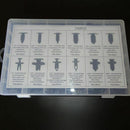 240Pcs Car Auto Body Clips Interior Assortment Set With Pliers Tool Rivets