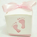 50 Pcs Ribbon Gift Candy Box Wedding Gift Cans And Gifts Wedding Creative C