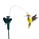 Lifelike Solar Powered Dancing Birds Stakes Photo Props Lawn Decoration