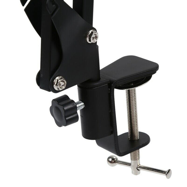 Pro Desktop Microphone Suspension Scissor Arm Microphone Stand Table Mounti