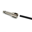 10Ft Guitar Solderless Pedalboard Cable Kit Angle Audio 6.35 Plugs for Guit