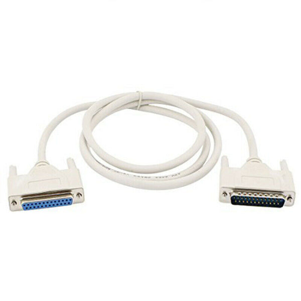 1.5M Male 25 Pin to Female DB25 Parallel Centronics Cable Replacement