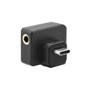 USB Type C Male to Female + 3.5mm Microphone Adapter for DJI OSMO ACTION Camera