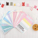 27PCS Creative DIY Scrapbook Pack Labelling Masking Tape Craft Stickers Set H TO