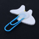 12 pcs / 1 Set Cute Cartoon Animal Pattern Wooden Paper Note Clips Bookmark X3Z9