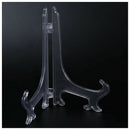 Transparent 7" Display Easel Stand Plate Bowl Picture Frame Photo Pedestal