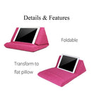 Portable Laptop Tablet Pouch Storage Foldable Tablet Pillow for Ipad Stand  C4B4