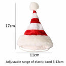 Christmas Cute Set Cat Puppy Red Hat With Muffler Fashion Gift stripe