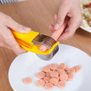 Kitchen Tool Vegetable Peeler Salad Slice Banana Slicer Chopper Fruit Cu N3C
