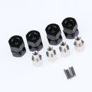 16pcs 12mm Wheel Hex Hub 15mm Combiner Adapter for Wraith AXIAL SCX10 D90 RC Car