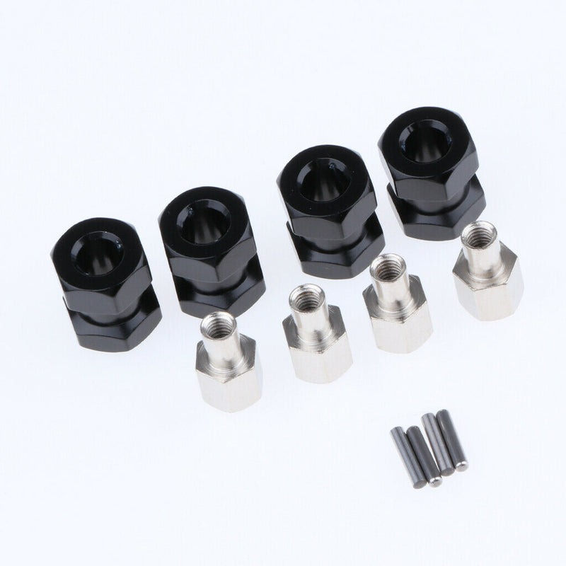 16pcs 12mm Wheel Hex Hub 15mm Combiner Adapter for Wraith AXIAL SCX10 D90 RC Car