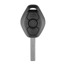 3 Buttons Remote Car Key Fob Case Replacement Shell for BMW E81 E46 E39 E60 A